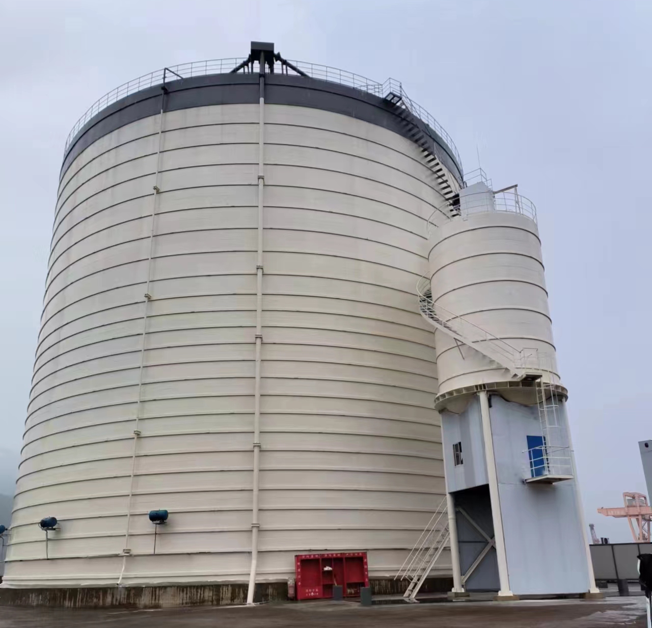 云安10万吨水泥钢板库