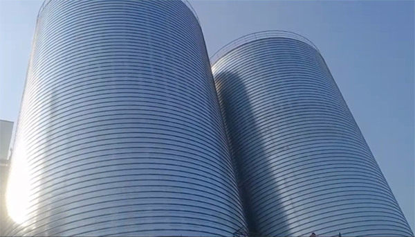 云安2座混凝土高架卷板仓