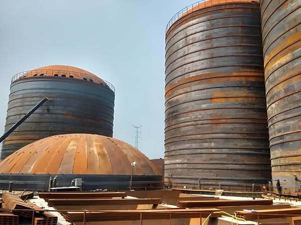 云安焦粉钢板仓